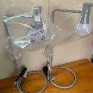 Marmalade Ambient Grey Desk Lamp Duo Set